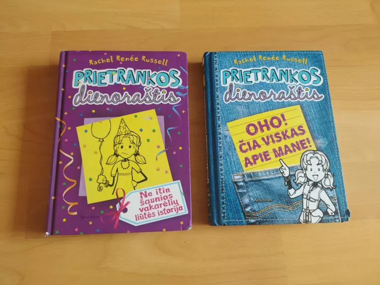 Prietrankos dienoraštis. Ne itin šaunios vakarėlių liūtės istorija - Rachel Renée Russell, knyga 1