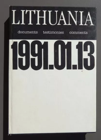 Lithuania 1991.01.13