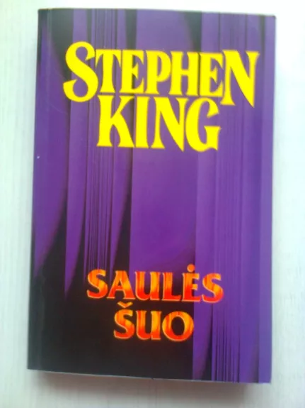 Saulės šuo - Stephen King, knyga