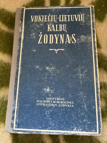 Vokiečių lietuvių kalbų žodynas - Autorių Kolektyvas, knyga