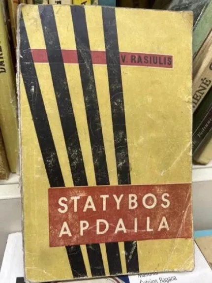 STATYBOS APDAILA - V RASIULIS, knyga
