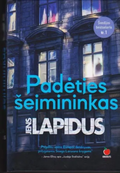 Padėties šeimininkas - Jens Lapidus, knyga