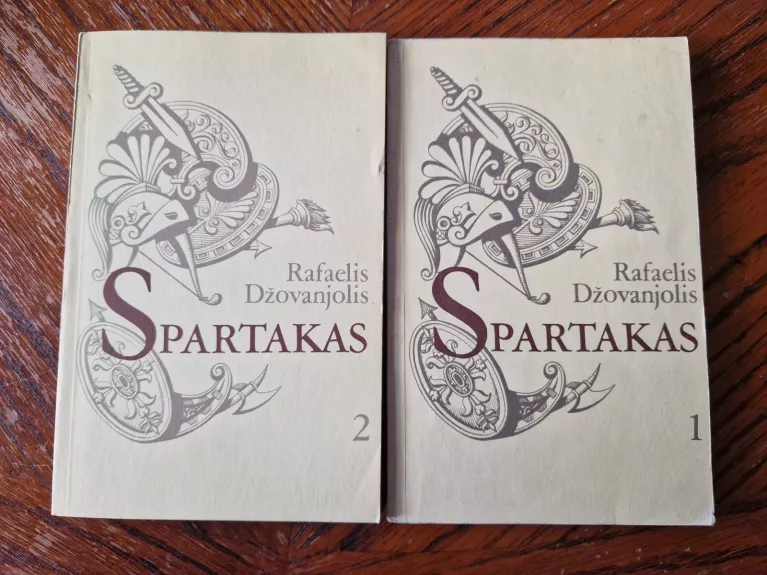 Spartakas 1 ir 2 dalys - Rafaelis Džovanjolis, knyga