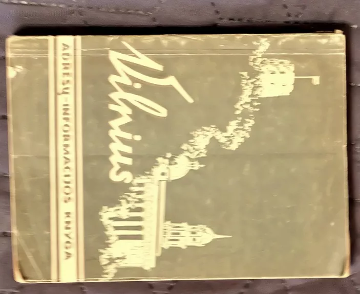 1957 m.vilniaus adresų-informacijos knyga - Autorių Kolektyvas, knyga