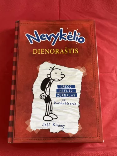 Nevykėlio dienoraštis: Grego Heflio žunalas su karikatūromis - Jeff Kinney, knyga