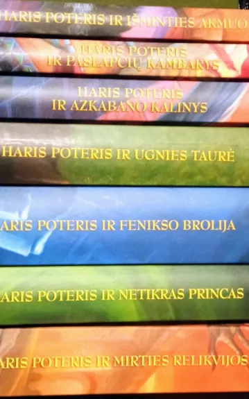 Hario Poterio 7 knygų rinkinys