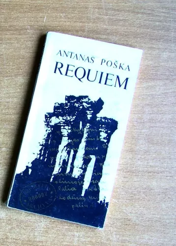 Requiem - Antanas Poška, knyga