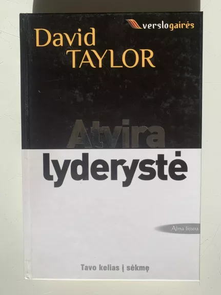 Atvira lyderystė - David Taylor, knyga