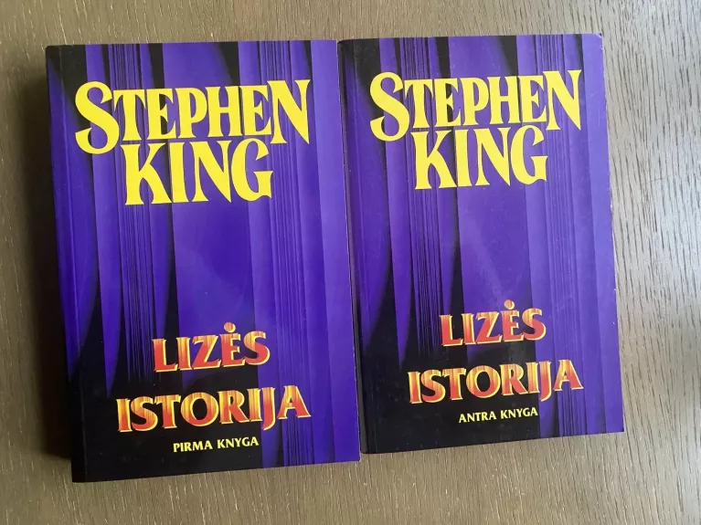 Lizės istorija. Pirma ir antra knyga - Stephen King, knyga