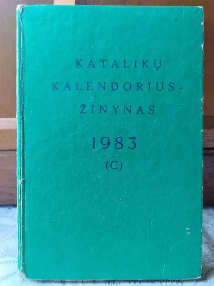 katalikų kalendorius žinynas 1983