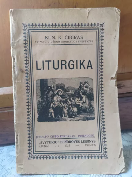 Liturgika - K. Čibiras, knyga