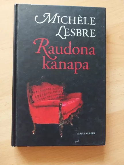Raudona kanapa - Michele Lesbre, knyga