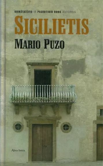 Sicilietis - Mario Puzo, knyga