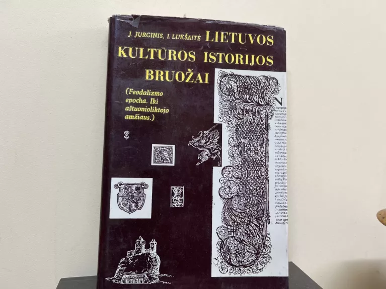 Lietuvos kultūros istorijos bruožai - J. Jurginis, knyga