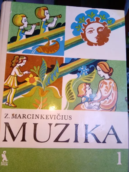 Muzika 1 - Z. Marcinkevičius, knyga