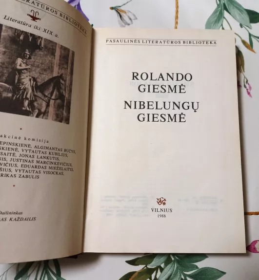 Rolando giesmė. Nibelungų giesmė