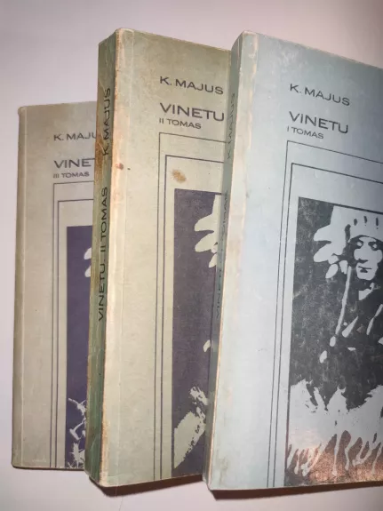 Vinetu (3 tomai) - K. Majus, knyga