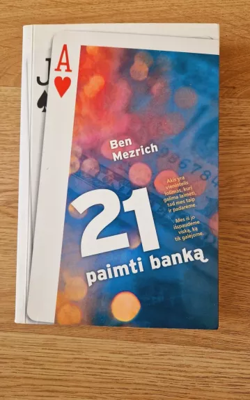 21 paimti banką