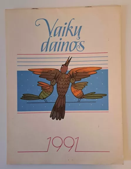 kalendorius vaiku dainos