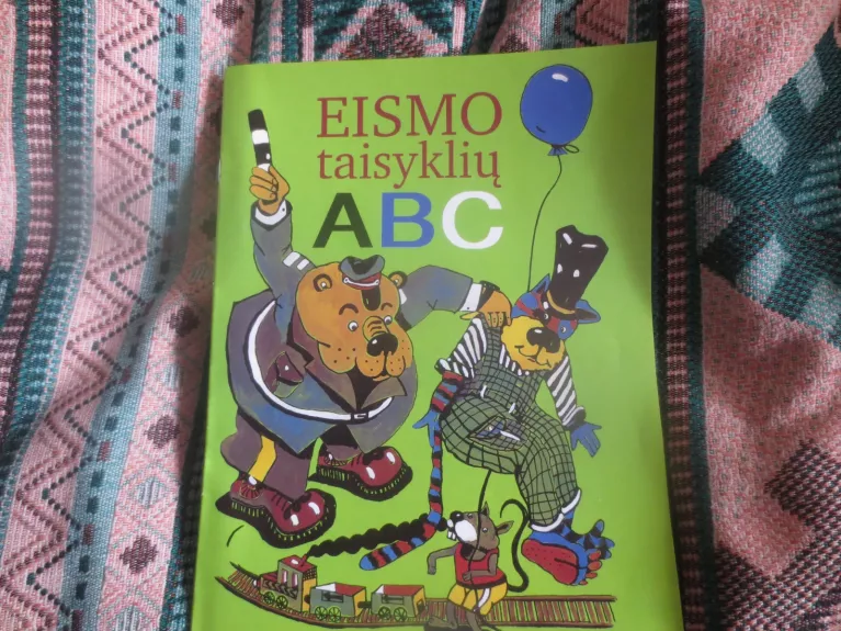 Eismo taisyklių abc(spalvinimas)