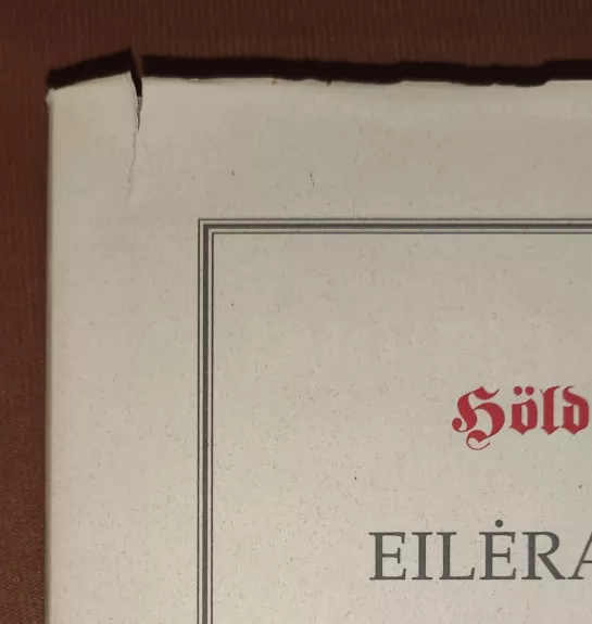 Eilėraščiai - Friedrich Holderlin, knyga 1