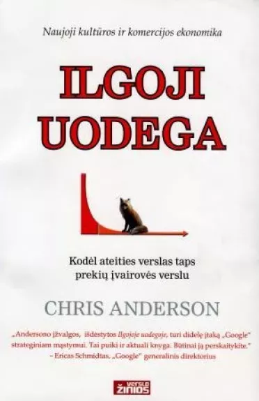 Ilgoji uodega - Chris Anderson, knyga