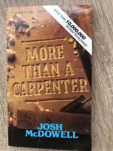More than a Carpenter - Josh McDowell, knyga