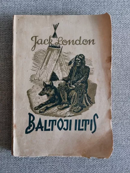 Baltoji iltis - Jack London, knyga