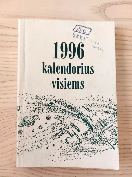 1996 kalendorius visiems