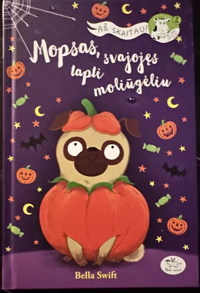 Mopsas, svajojęs tapti moliūgėliu