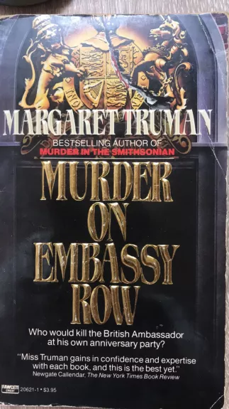 Murder on Embassy Row - Margaret Truman, knyga
