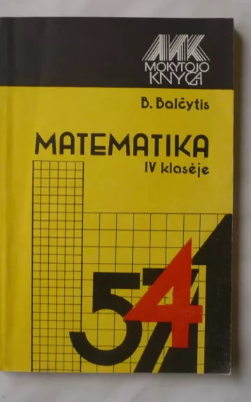 Matematika IV klasėje