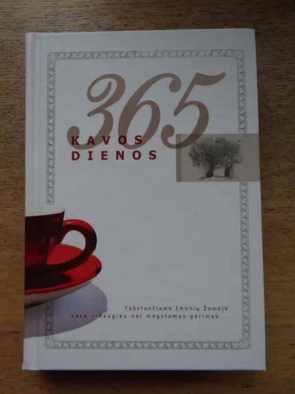 365 kavos dienos - Janina Ančerienė, knyga