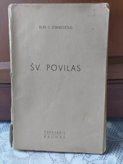 Šv. Povilas - J. Stankevičius, knyga
