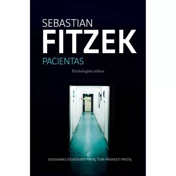 Pacientas - Sebastian Fitzek, knyga