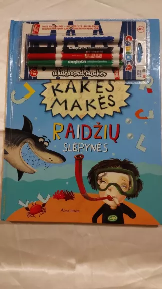 Kakės Makės raidžių slėpynės