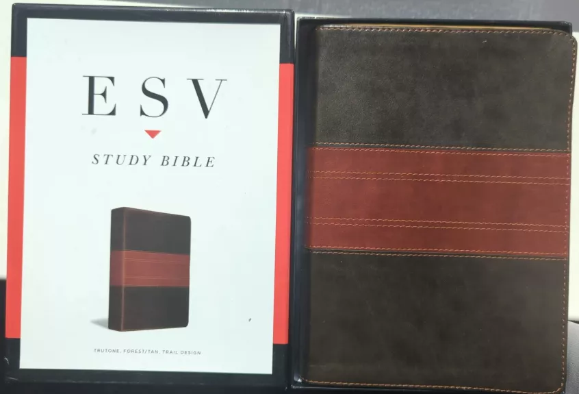 ESV Study Bible (TruTone, Forest/Tan, Trail Design) - Autorių Kolektyvas, knyga 1