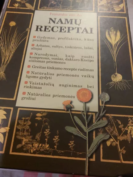 Namų receptai - Franziska Au, knyga
