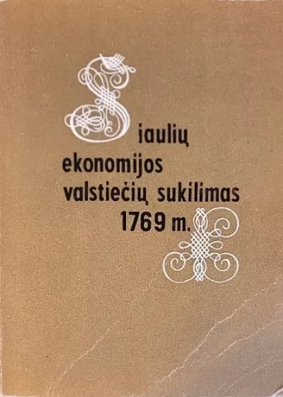 Šiaulių ekonomijos valstiečių sukilimas 1769 m.