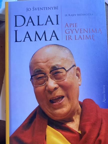 Apie gyvenimą ir laimę - Lama Dalai, knyga