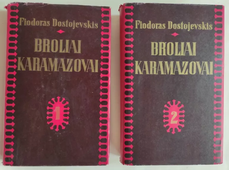 Broliai Karamazovai (2 knygos) - Fiodoras Dostojevskis, knyga