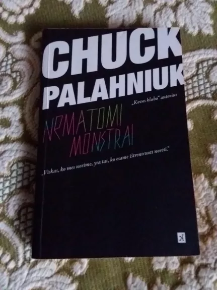 Nematomi Monstrai - Palahniuk Chuck, knyga 1