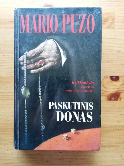 Paskutinis Donas - Mario Puzo, knyga