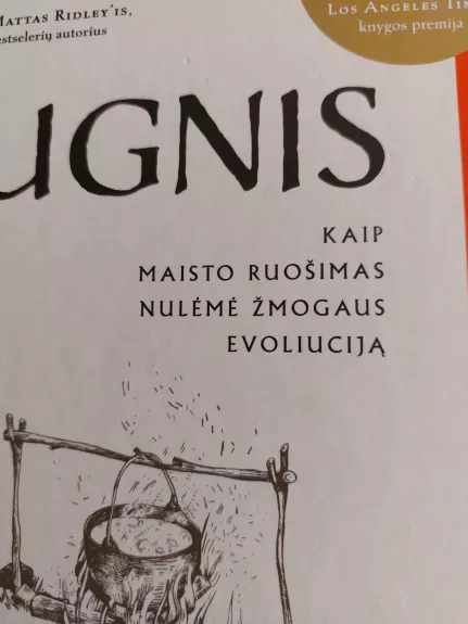 Ugnis.Kaip maisto ruosimas nulėmė zmogaus evoliucijas