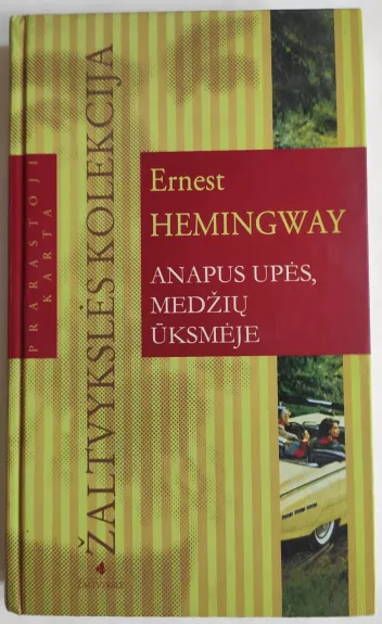 Anapus upės, medžių ūksmėje - Ernest Hemingway, knyga