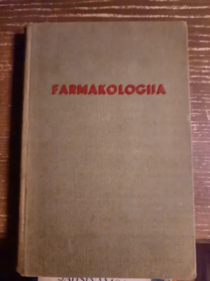Farmakologija - H. Polukordas, knyga