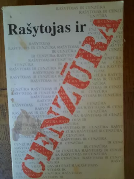 Rašytojas ir cenzūra