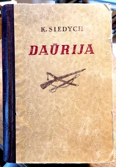 Daūrija - K. Siedych, knyga