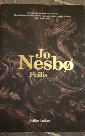 Peilis - Jo Nesbo, knyga