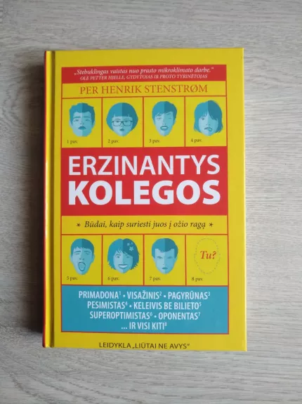 Erzinantys kolegos - Per Henrik Stenstrøm, knyga